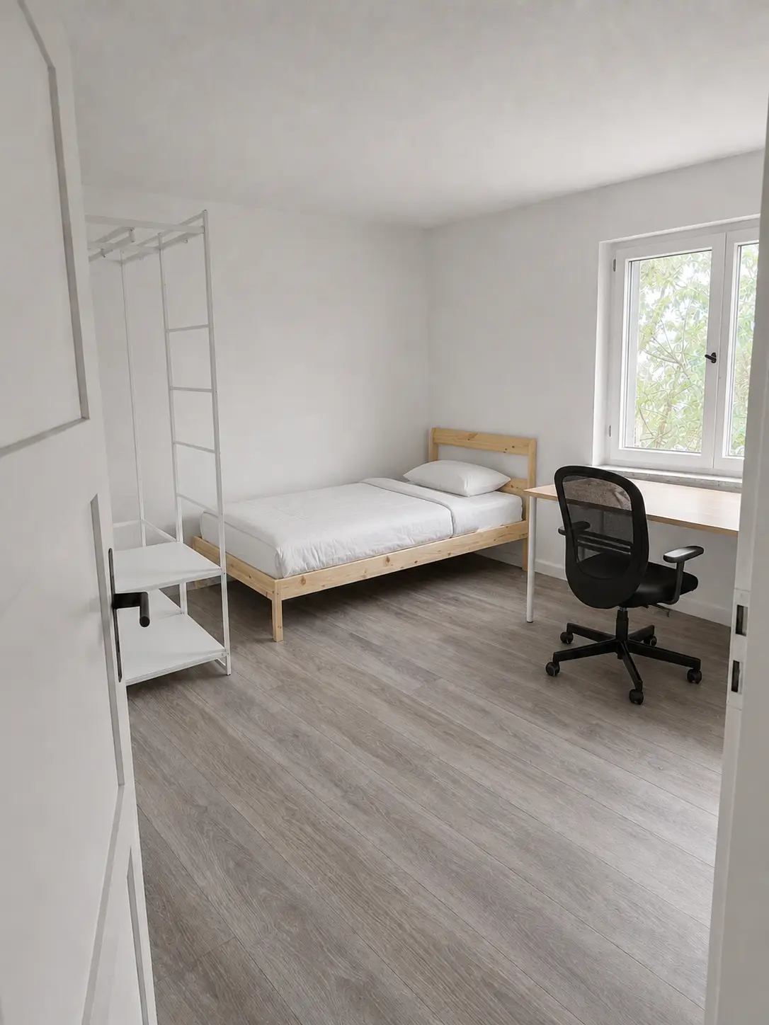 Beispielhaft möbliertes Zimmer 2